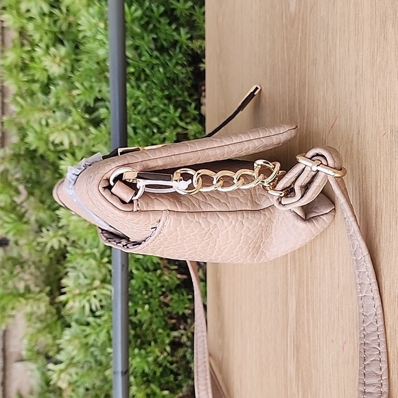 Jessica Simpson’s Natural Kandi Foldover Crossbody Clutch NWT - Picture 4 of 14